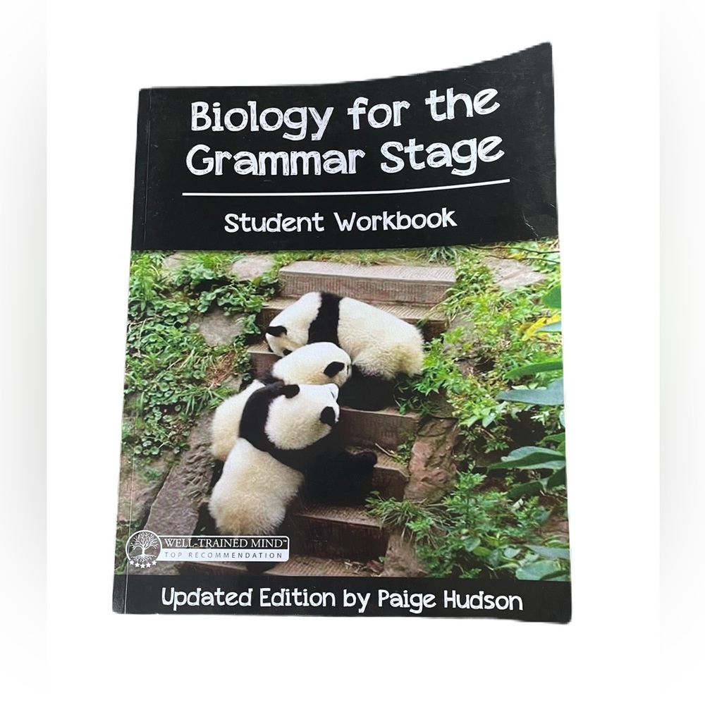 Biology For The Grammar Stage Well Trained Mind Student Workbook Unused